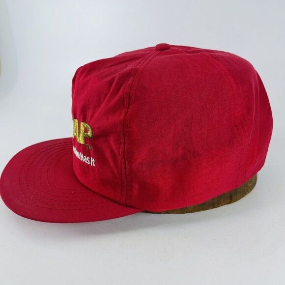 WINSTON The Wrap Embroidered Logo Nylon Snapback Trucker Hat Racing Retro VTG - Picture 3 of 8